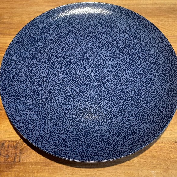 New Bauscher Purity Pearls Dark Coupe Platter 11 3/10" dia - Picture 2 of 6